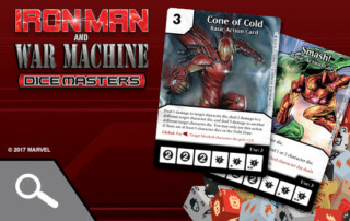 Dice Masters | Marvel Dice Masters: Iron Man and War Machine - Cone of Cold, Smash!, Hypervelocity