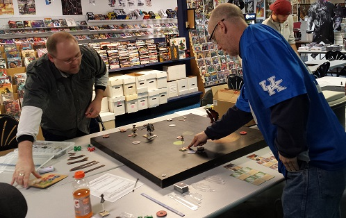 Attack Wing | D&D Attack Wing — First Official Tournament at Moonlite Comics