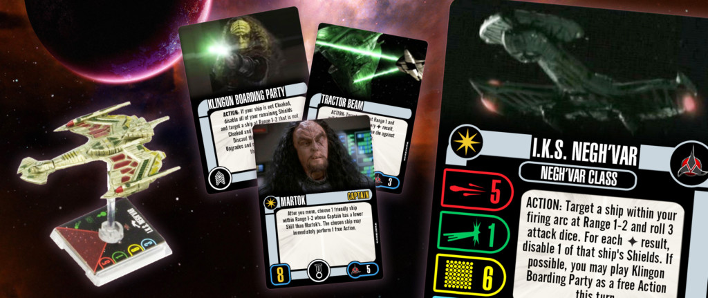 Attack Wing | WizKids Unveils I.K.S. Negh'Var for Attack Wing
