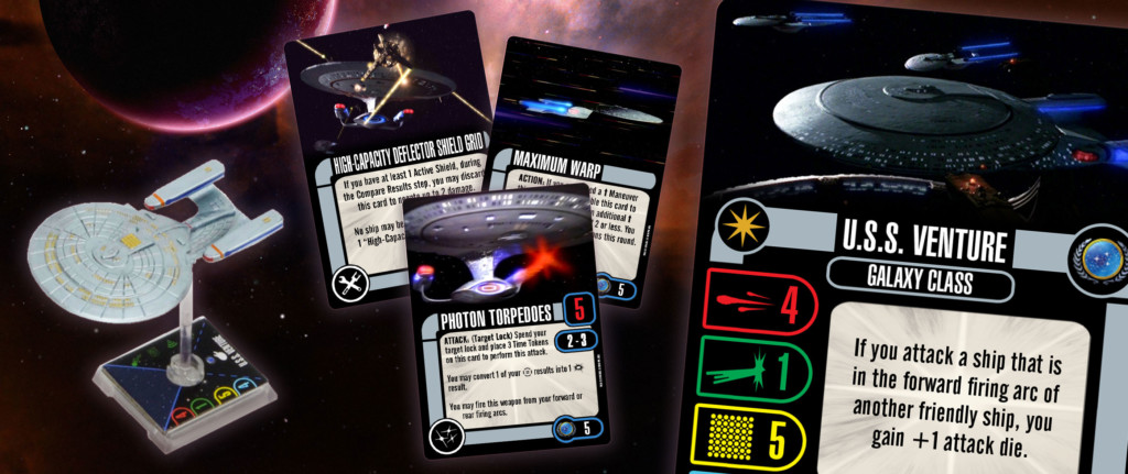 Attack Wing | Attack Wing Wave 25 U.S.S. Venture