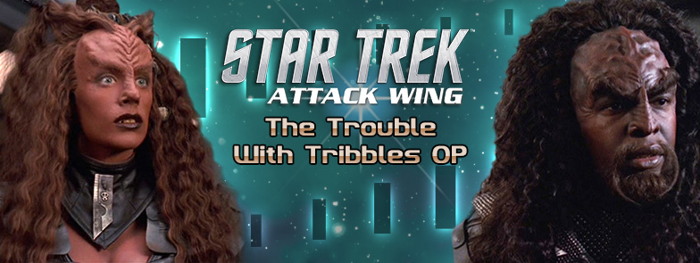 Scan Fahrrad Die Ärger Mit Trouble mit Tribbles Star Trek Attack Wing Op Le 