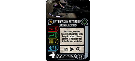 Attack Wing | Attack Wing Wave 31- 4th Division Battleship (Repaint) Preview