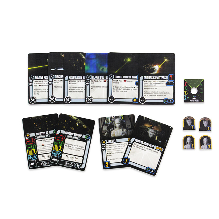 Card Pack Romulan Drone Ship Star Trek Attack Wing