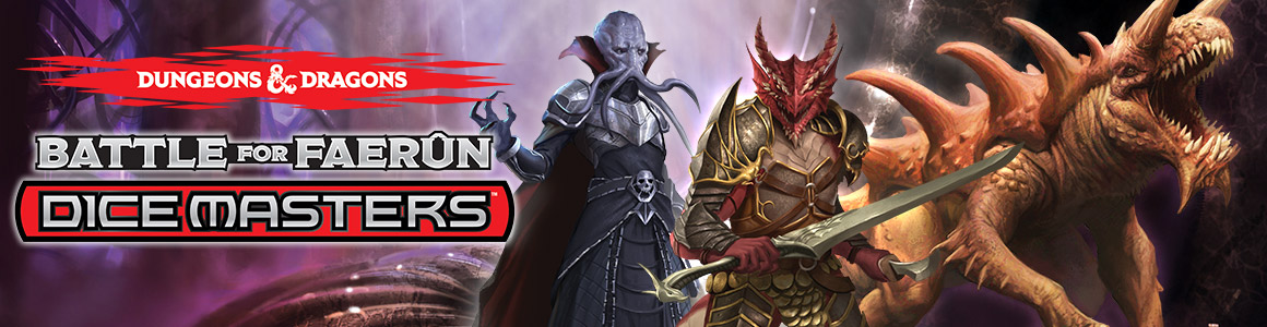 Dice Masters | WizKids Releases Dice Masters Battle for Faerûn in North America