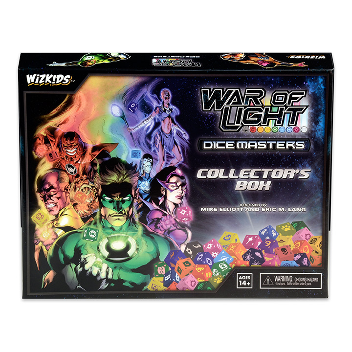 DICE MASTERS DC WAR OF LIGHT UNCOMMON #92 MOGO PLANET SIZED WILL CARD & DICE 