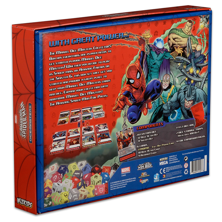 Spider-man Team Box Marvel Dice Masters 