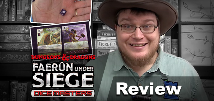 Dice Masters | The Dice Tower's Tom Vasel Takes a Look at Dice Masters: Faerûn Under Siege!