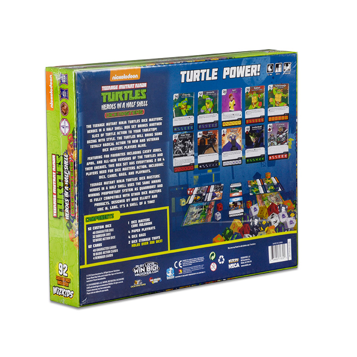 Dicemaster Teenage Mutant Ninja Turtles Heroes in a Half Shell Box Set