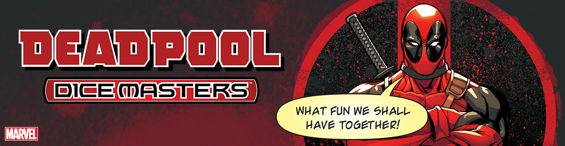 DEADPOOL OP Promo Prize Card Family Values Marvel Dice Masters Deadpool 