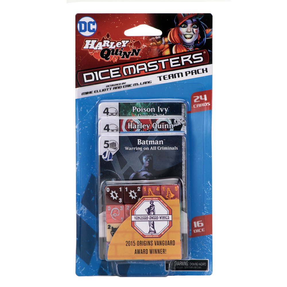 HARLEY QUINN Team Pack NEW Unopened Complete DC Dice Masters 