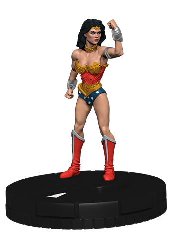 Superman Wonder Woman  WONDER WOMAN #066 HeroClix Red Sun CHASE rare mini #66 