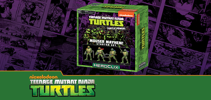 HeroClix | Teenage Mutant Ninja Turtles HeroClix: Mouser Mayhem! Starter Set