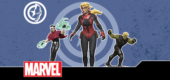 HeroClix | Marvel HeroClix: Civil War Storyline OP - Young Avengers Team