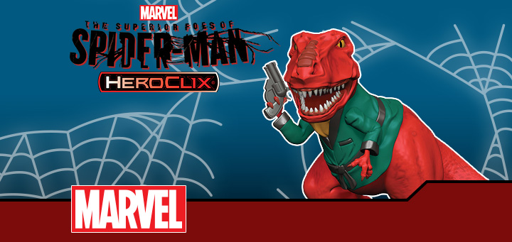 HeroClix | Marvel HeroClix: Superior Foes of Spider-Man Devil Dinosaur Champion Figure