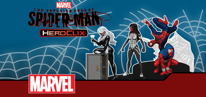 HeroClix | Marvel HeroClix: Superior Foes of Spider-Man Spider-Man Family Team