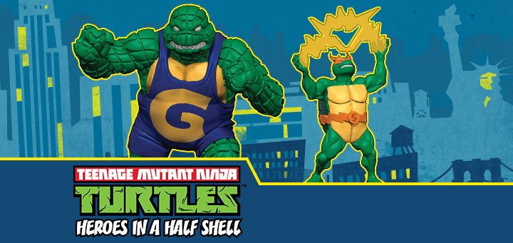 HeroClix | TMNT HeroClix: Heroes In A Half Shell - Griddex & Shellectro Chases