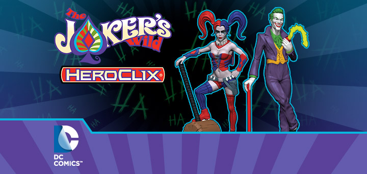 HeroClix | DC Comics HeroClix: The Joker’s Wild! Harley Quinn & The Joker