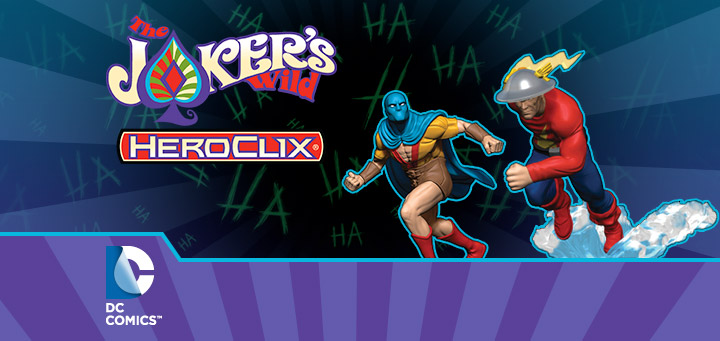 HeroClix | DC Comics HeroClix: The Joker’s Wild! The Atom & The Flash!