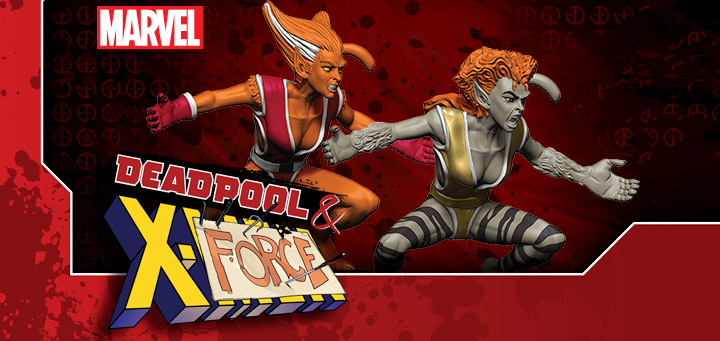 HeroClix | Marvel HeroClix: Deadpool & X-Force - Feral & Thornn