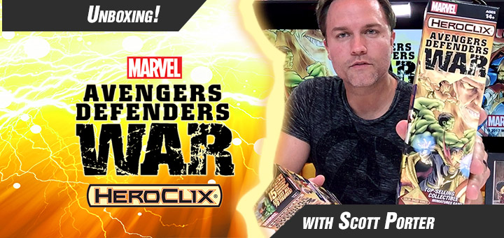 HeroClix | NEW! Marvel HeroClix: Avengers/Defenders War Unboxing Videos