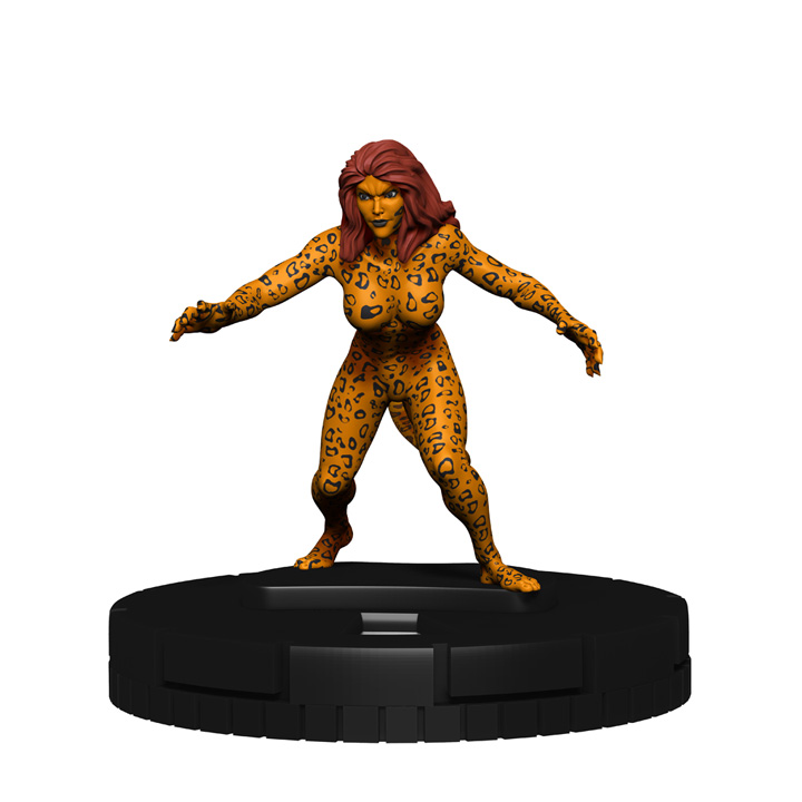 DC Heroclix 10 Figure Lot #55 Cheetah Giganta Sensor Saturn Triplicate Race Girl