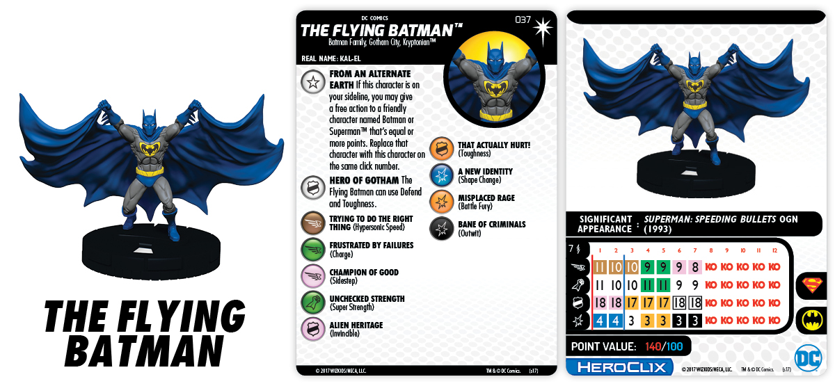 DC Comics HeroClix: Elseworlds - The Flying Batman