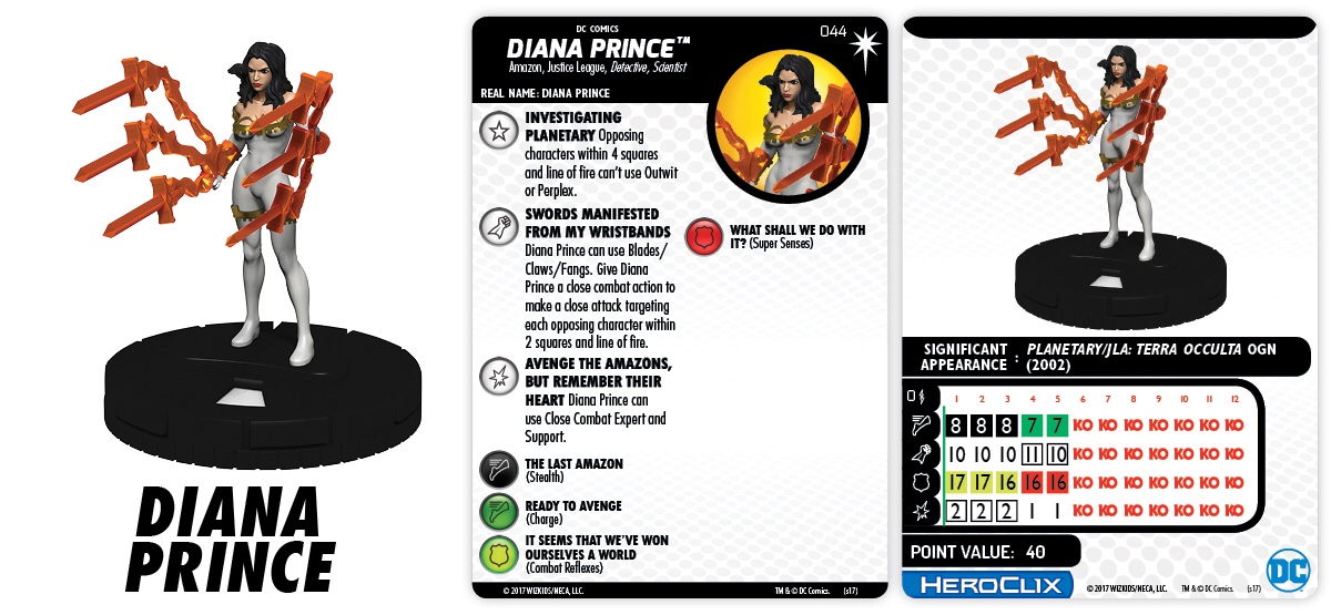 The Ray 033 Rare Rare M/NM with Card DC Elseworlds HeroClix 