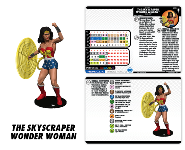 Heroclix Superman / Wonder Woman Set 033 Legacy Carte Figurine