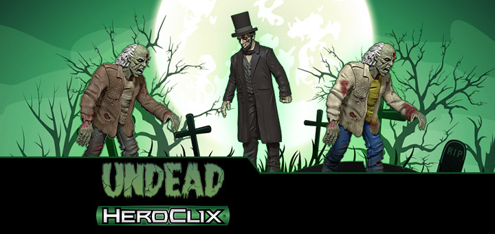 HeroClix | WizKids HeroClix: Undead - Zombie Horde Themed Team