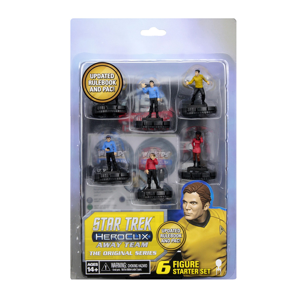 Heroclix Star Trek Away Team set Romulan Subcommander #030 Rare figure w/card! 