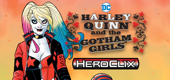 SAND 060 Harley Quinn and the Gotham Girls DC HeroClix Super Rare 
