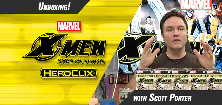 HeroClix | NEW! Marvel HeroClix: X-Men Xavier's School Unboxing Videos