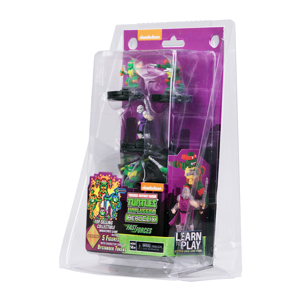 Unplugged set Donatello #004 Fast Forces Heroclix TMNT 4 