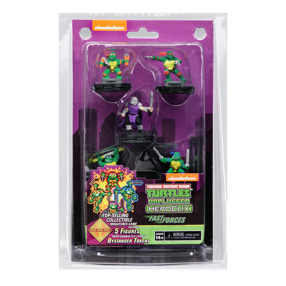 Ninja Turtles HEROCLIX #018 Rocksteady NM W/ Card TMNT Unplugged