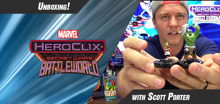 HeroClix | NEW! Marvel HeroClix: Secret Wars - Battleworld Unboxing Videos