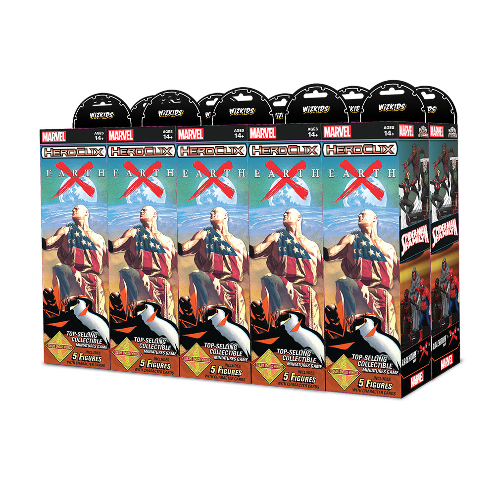 10 BOOSTERS Heroclix EARTH-X Sealed BOOSTER BRICK