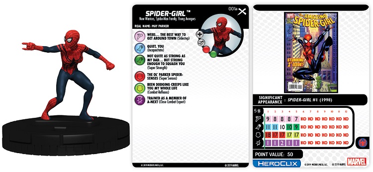 013 Common  EARTH X Heroclix #13 SPIDERS MAN 