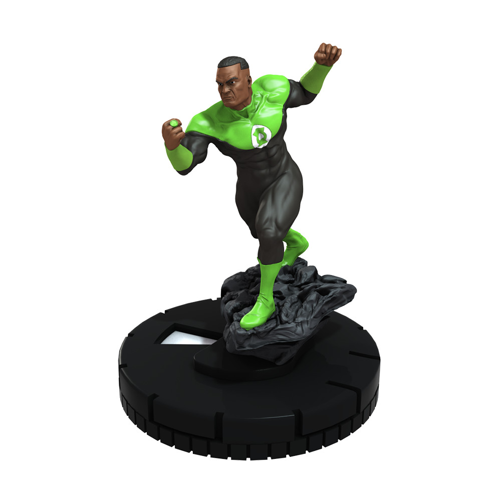 Green Lantern 002 Common M/NM with Card DC Justice League Unlimited HeroClix 
