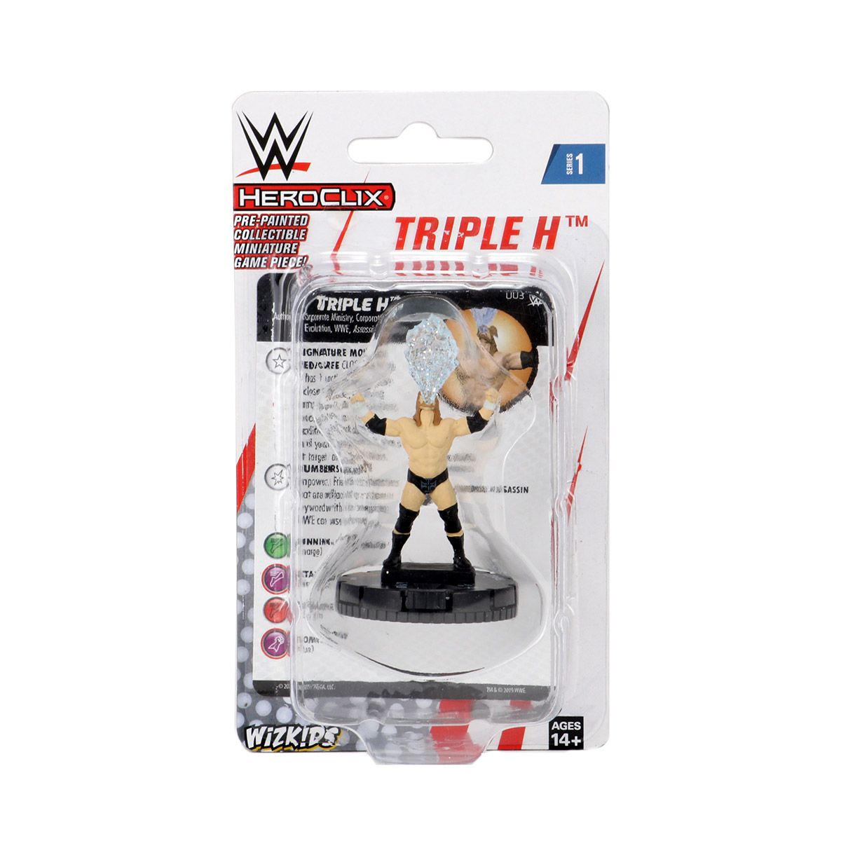 Triple H Wizkids Wrestling Miniature Gaming WWE HeroClix Expansion Pack 