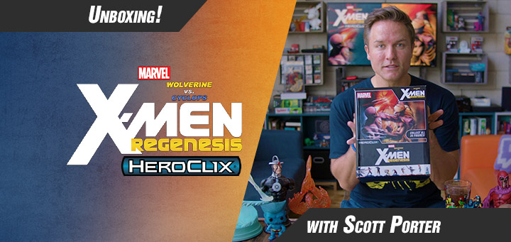 HeroClix | Scott Porter Marvel HeroClix Cyclops vs Wolverine: Regenesis Storyline OP Unboxing