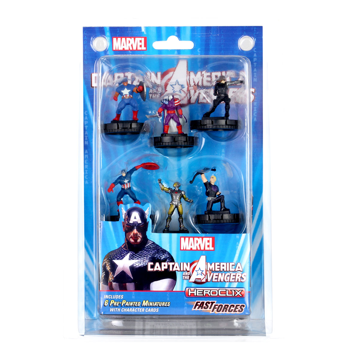 Heroclix Captain America set Dirk Anger #047 Rare figure w/card! 