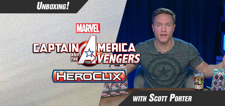 HeroClix | Scott Porter Marvel HeroClix: Marvel HeroClix: Captain America and the Avengers Unboxing Series