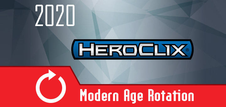 HeroClix | Heroclix 2020 Modern Rotation
