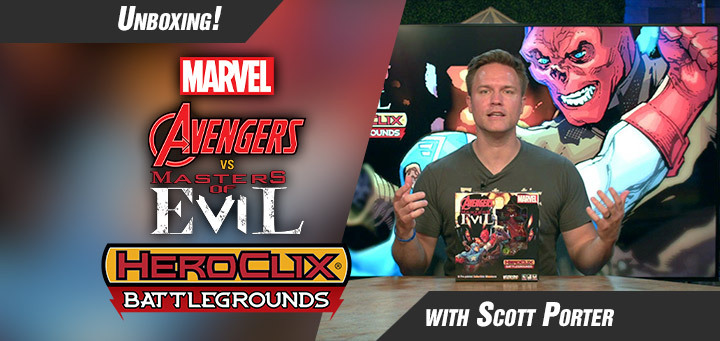 HeroClix | Scott Porter Marvel HeroClix Battlegrounds: Avengers vs. Masters of Evil Unboxing