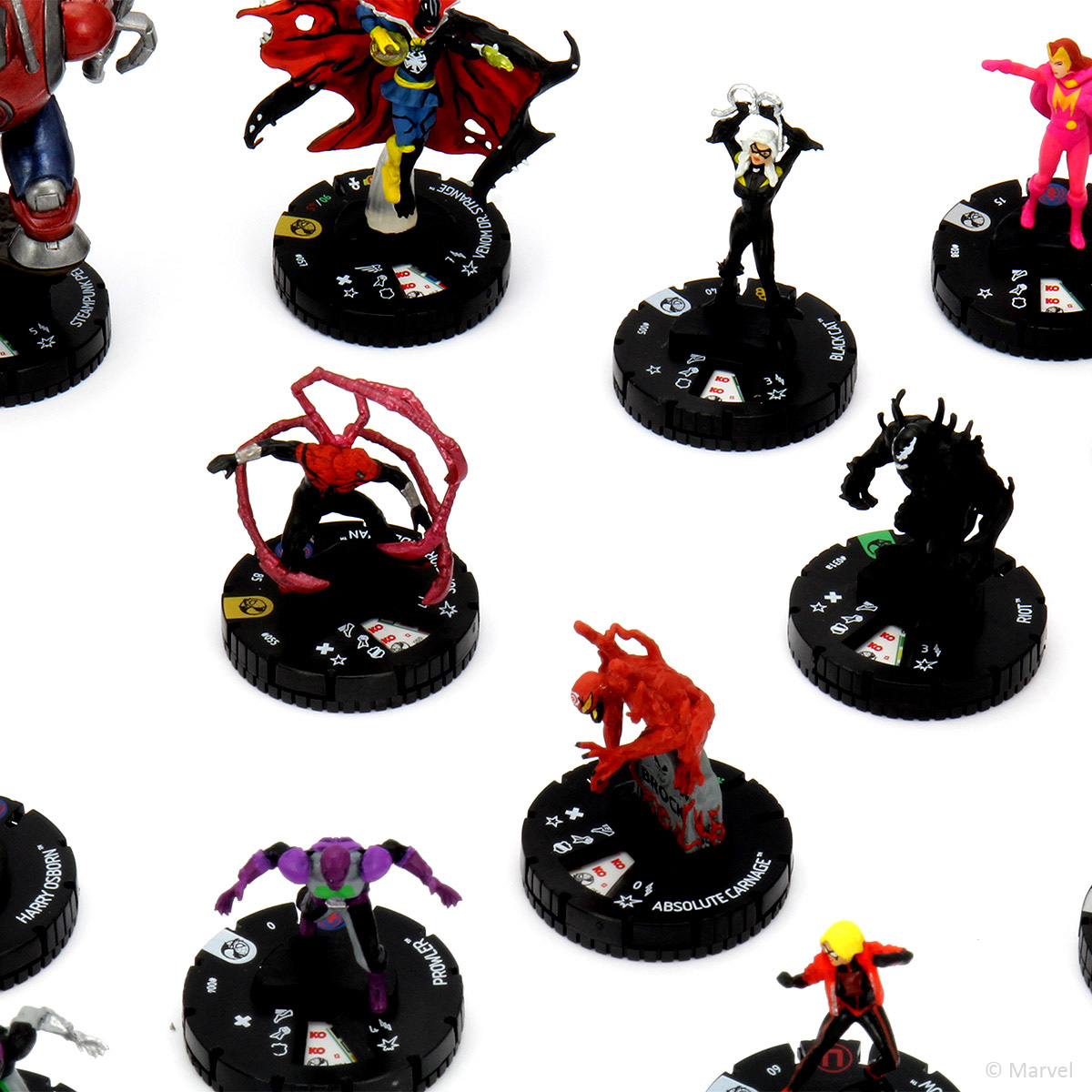 Marvel HeroClix Spider-Man and Venom Absolute Carnage Dice & Token Pack 