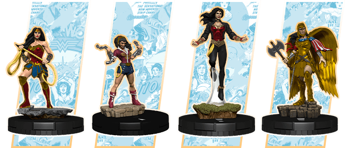 HeroClix Super Heroes DC TabApp Pack Batman Superman Wonder Woman 