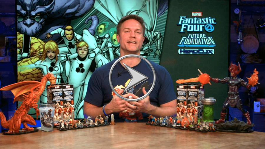 HeroClix | Marvel HeroClix: Fantastic Four Future Foundation Scott Porter Unboxings
