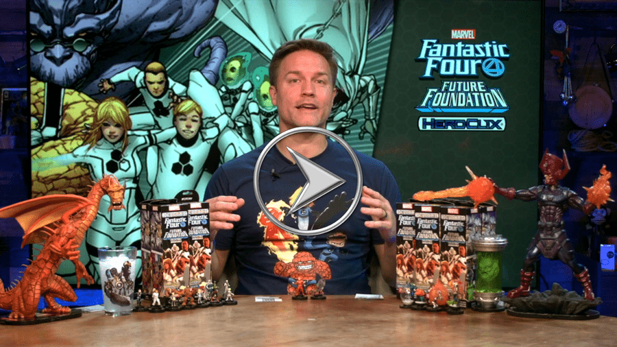 HeroClix | Marvel HeroClix: Fantastic Four Future Foundation Scott Porter Unboxings