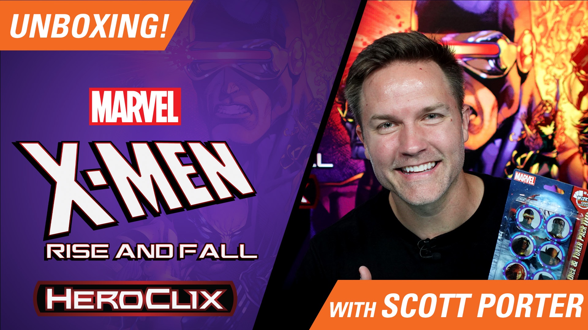 HeroClix | Marvel HeroClix: X-Men Rise and Fall Unboxing with Scott Porter!