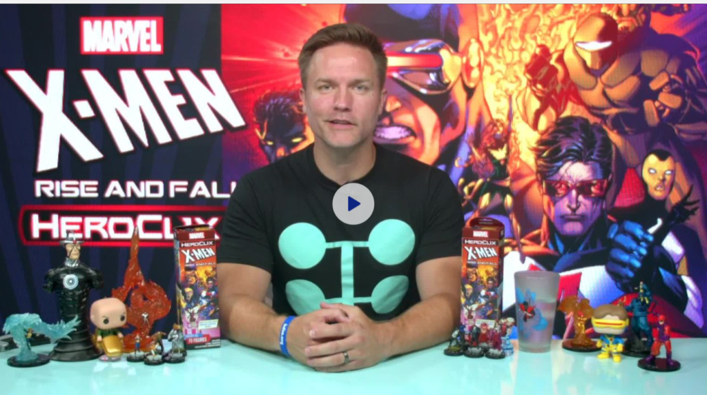 HeroClix | Marvel HeroClix: X-Men Rise and Fall Unboxing with Scott Porter!